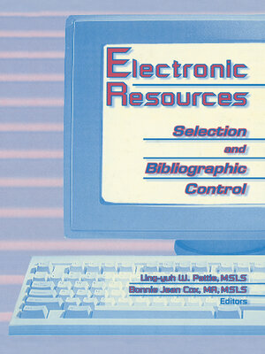 cover image of Electronic Resources